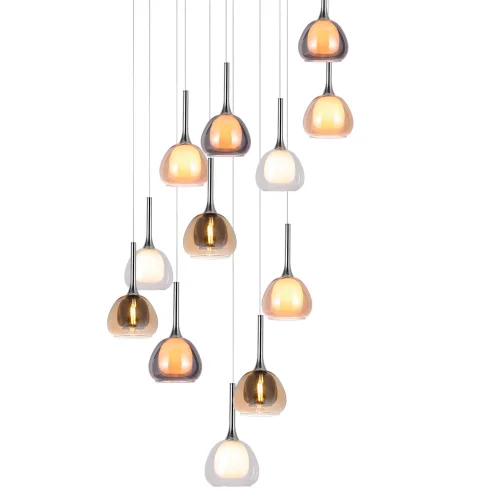 LAMPE D' ESCALIER 12 LUMIÈRES E14 NOLINA