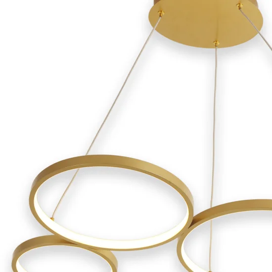 SUSPENSION DE PLAFOND LED RÉGLABLE 65W OR SERENA 2