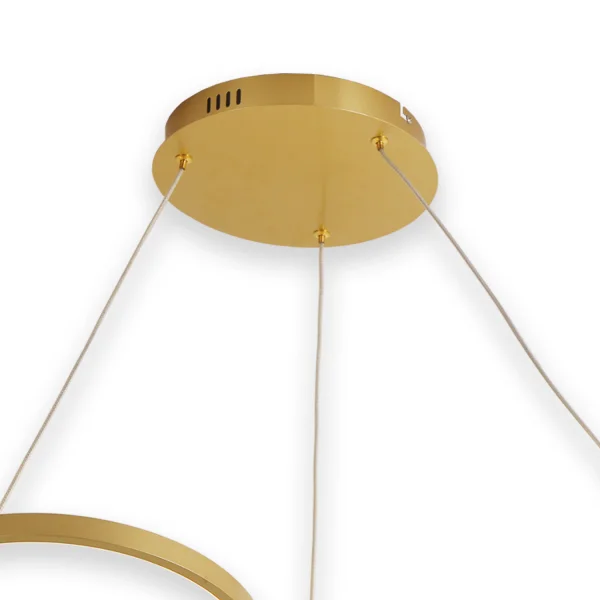 SUSPENSION DE PLAFOND LED RÉGLABLE 65W OR SERENA