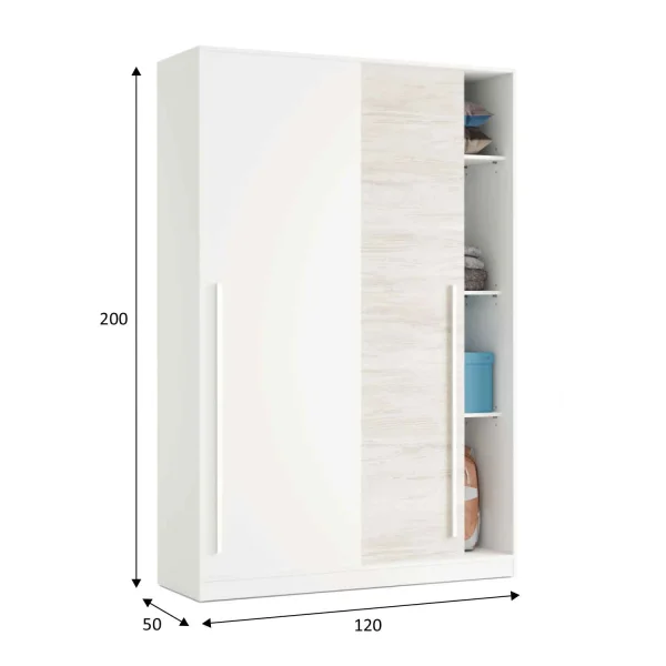 ENSEMBLE ADOLESCENT AVEC ARMOIRE ET BUREAU ELKIN