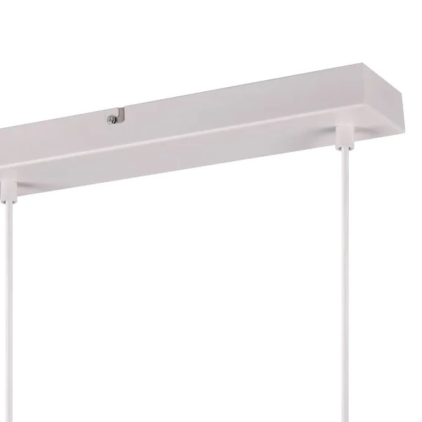 LUSTRE DE SUSPENSION 3 LUMIÈRES EN MÉTAL BLANC E27 BIRKITA LUSTRE DE SUSPENSION 3 LUMIÈRES EN MÉTAL BLANC E27 BIRKITA