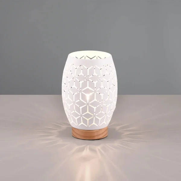 LAMPE DE TABLE 1 LUMIÈRE MÉTAL BLANC E27 BIRKITA LAMPE DE TABLE 1 LUMIÈRE MÉTAL BLANC E27 BIRKITA