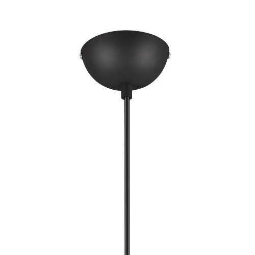 SUSPENSION 1 LUMIÈRE MÉTAL NOIR E27 BIRKITA