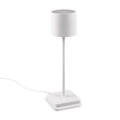 LAMPE DE TABLE EXTÉRIEURE LED 1,5 W RÉGLABLE IP54 BLANCHE FRISCO