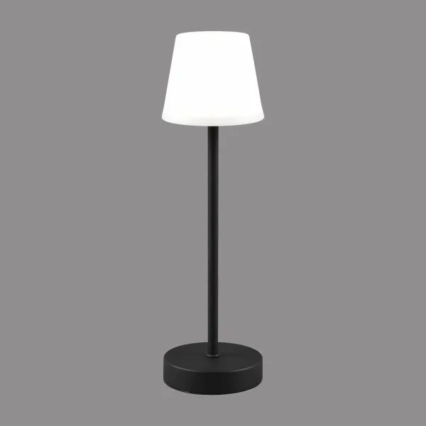 LAMPE DE TABLE LED TACTILE LED DIMMABLE 2,2W IP44 NOIR MINNA