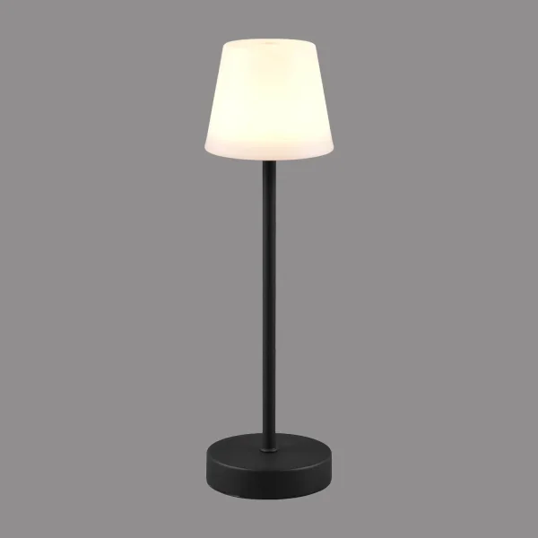 LAMPE DE TABLE LED TACTILE LED DIMMABLE 2,2W IP44 NOIR MINNA