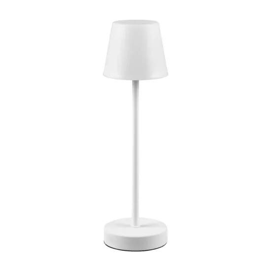 LAMPE DE TABLE TACTILE LED RÉGLABLE 2,2W IP44 BLANC MINNA