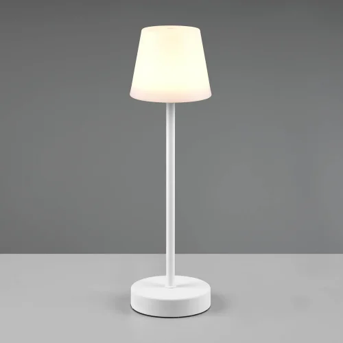 LAMPE DE TABLE TACTILE LED RÉGLABLE 2,2W IP44 BLANC MINNA LAMPE DE TABLE TACTILE LED RÉGLABLE 2,2W IP44 BLANC MINNA