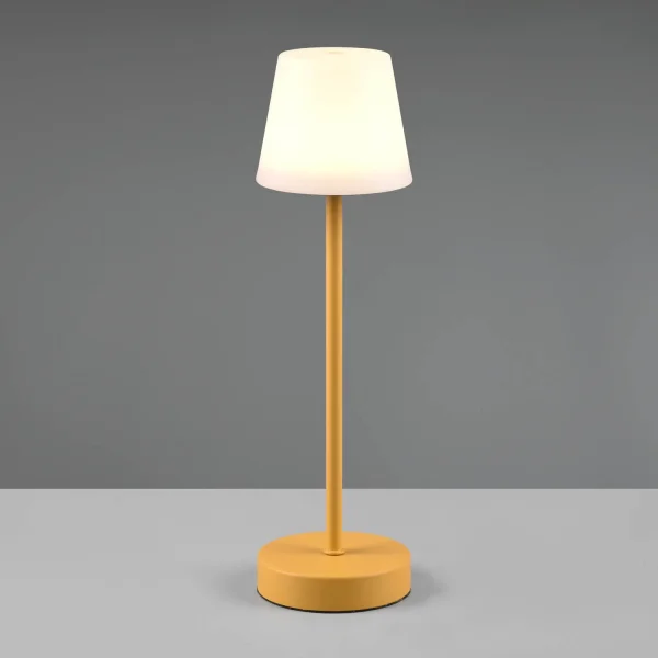 LAMPE DE TABLE TACTILE LED RÉGLABLE 2,2W IP44 JAUNE MINNA