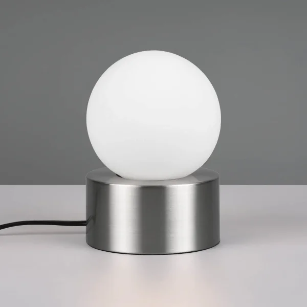 LAMPE DE TABLE TACTILE NICKEL MAT E14 HESPERIA LAMPE DE TABLE TACTILE NICKEL MAT E14 HESPERIA