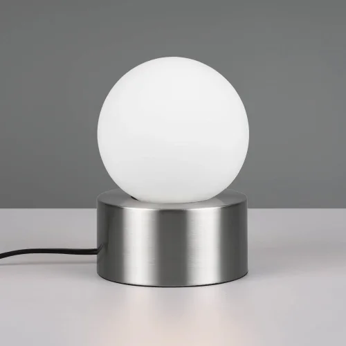 LAMPE DE TABLE TACTILE NICKEL MAT E14 HESPERIA LAMPE DE TABLE TACTILE NICKEL MAT E14 HESPERIA