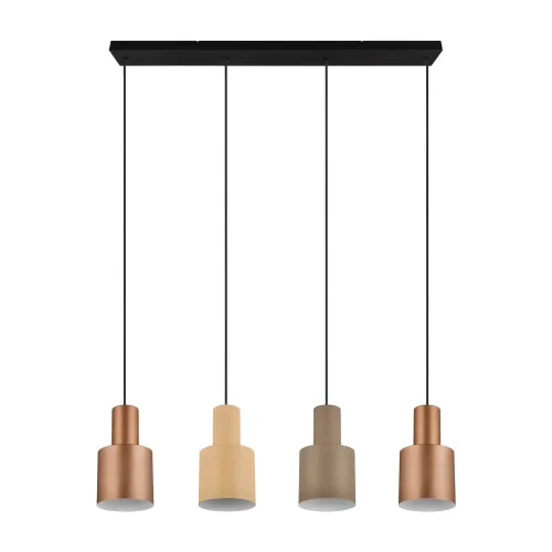 SUSPENSION PLAFOND 4 LUMIÈRES E27 AQUILES