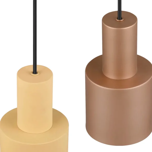 SUSPENSION DE PLAFOND 6 LUMIÈRES E27 AQUILES