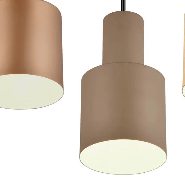 SUSPENSION DE PLAFOND 6 LUMIÈRES E27 AQUILES