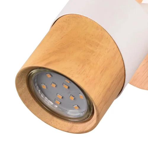 SPOT DE PLAFOND/MUR 1 LUMIÈRE GU10 BLANC AMARU