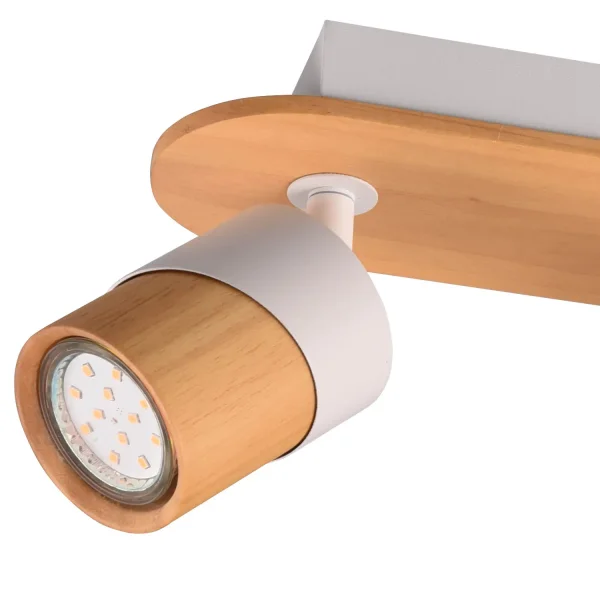 SPOT DE PLAFOND 3 LUMIÈRES GU10 BLANC AMARU