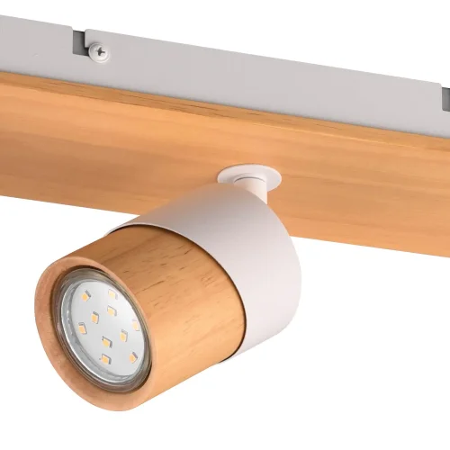 SPOT DE PLAFOND 3 LUMIÈRES GU10 BLANC AMARU