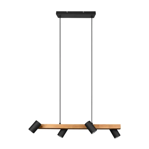 SUSPENSION DE 4 LUMIÈRES GU10 NOIR GRAFTON