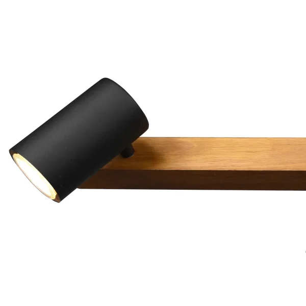 SUSPENSION DE 4 LUMIÈRES GU10 NOIR GRAFTON