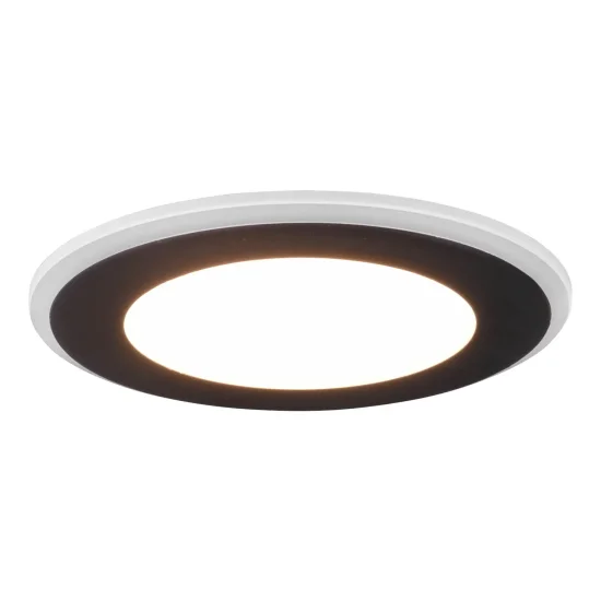 SPOT ENCASTRABLE LED 10W 3000K NOIR ARANZA 2