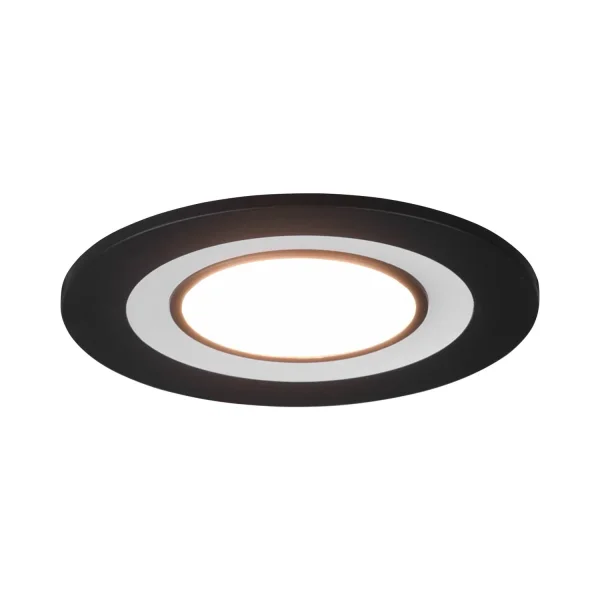 SPOT ENCASTRABLE LED 5W 3000K NOIR COLOMBO