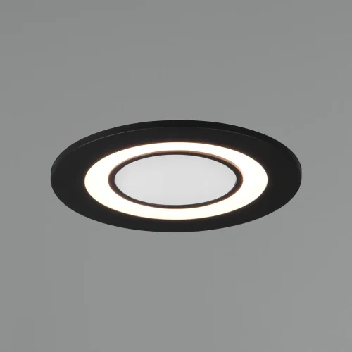 SPOT ENCASTRABLE LED 5W 3000K NOIR COLOMBO