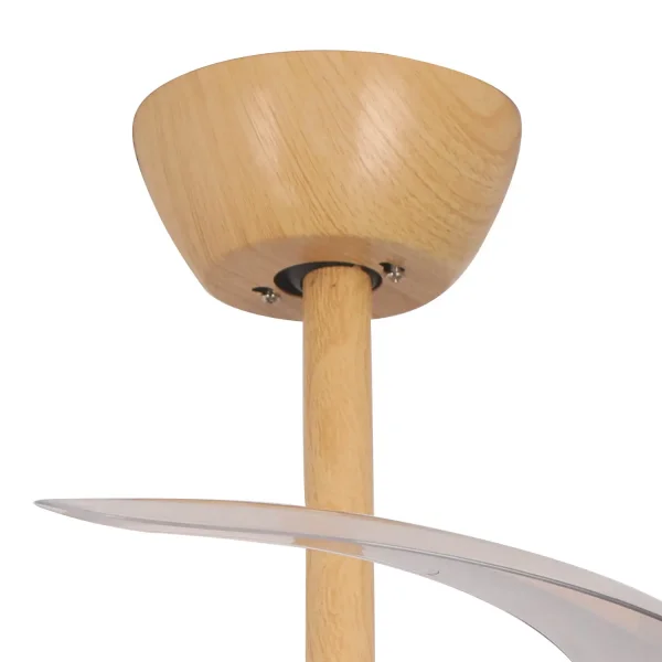 Ventilateur de Plafond Pales Pliantes LED 35W 2700-6000K Bois Lorelei|briller