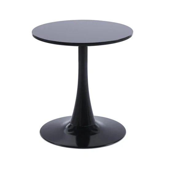 Table d'Angle San Antoni Ø55 cm Noire | Lúzete