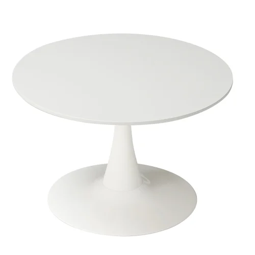 Table Basse San Antoni Ø70 cm Blanche | Lúzete