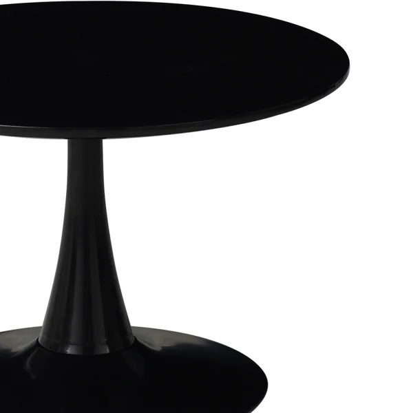 Table Basse San Antoni Ø70 cm Noire| Lúzete
