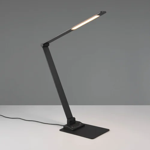 LAMPE DE TABLE LED 6,5W 3000-6500K NOIRE THELMA