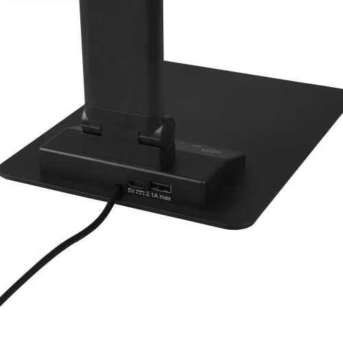 LAMPE DE TABLE LED 6,5W 3000-6500K NOIRE THELMA