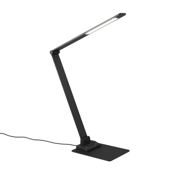 LAMPE DE TABLE LED 6,5W 3000-6500K NOIRE THELMA