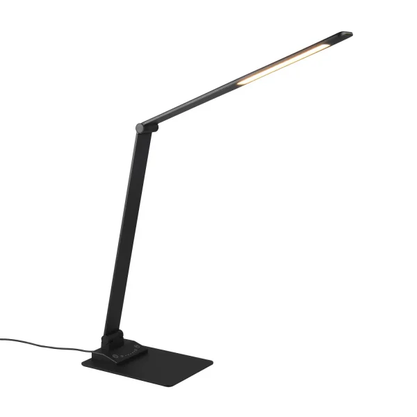 LAMPE DE TABLE LED 6,5W 3000-6500K NOIRE THELMA