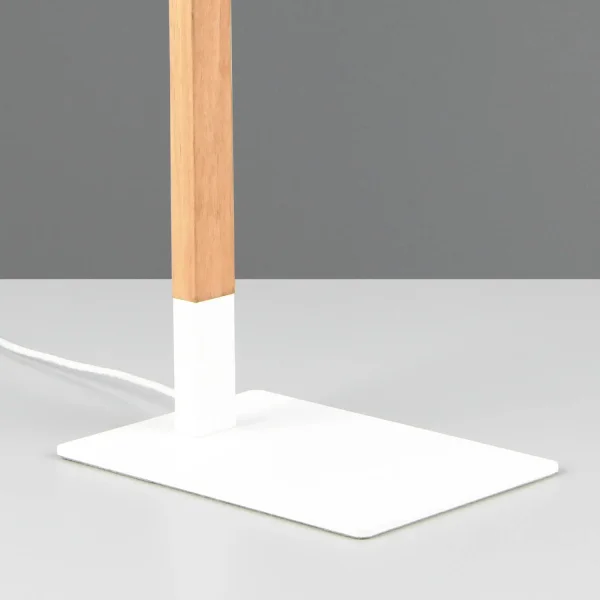 LAMPE DE TABLE LED 7W 3000K MÉTAL BLANC NELSON LAMPE DE TABLE LED 7W 3000K MÉTAL BLANC NELSON