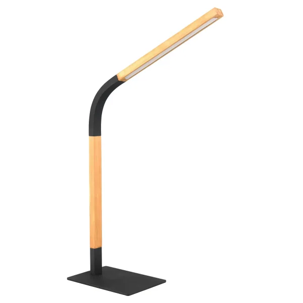 LAMPE DE TABLE LED 7W 3000K MÉTAL NOIR NELSON