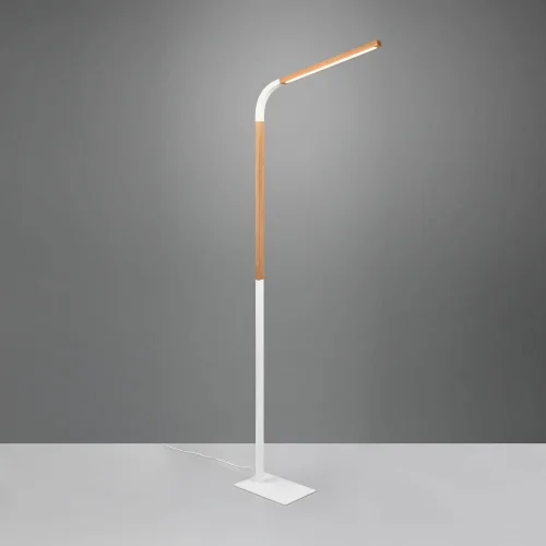 LAMPADAIRE LED 11W 3000K MÉTAL BLANC NELSON LAMPADAIRE LED 11W 3000K MÉTAL BLANC NELSON