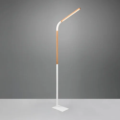 LAMPADAIRE LED 11W 3000K MÉTAL BLANC NELSON LAMPADAIRE LED 11W 3000K MÉTAL BLANC NELSON