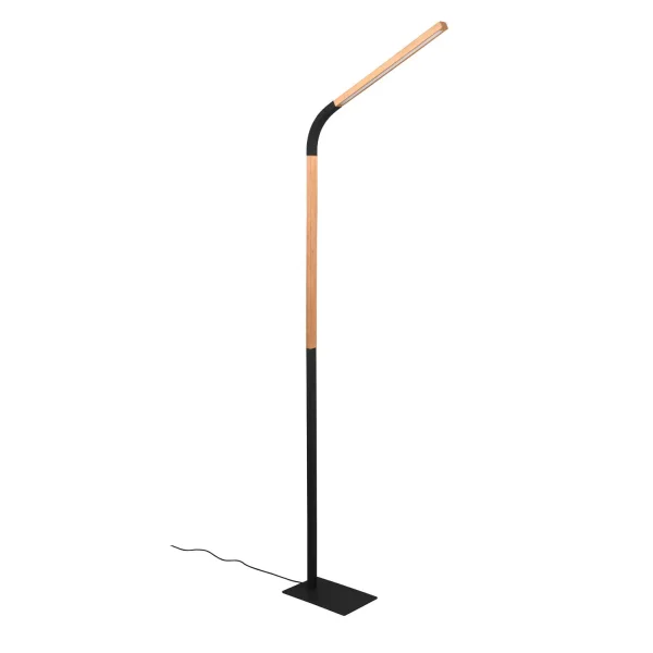 LAMPADAIRE LED 11W 3000K MÉTAL NOIR NELSON