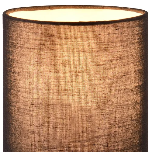 LAMPE DE TABLE BASE EN VERRE AMBRE E27 ELISEO