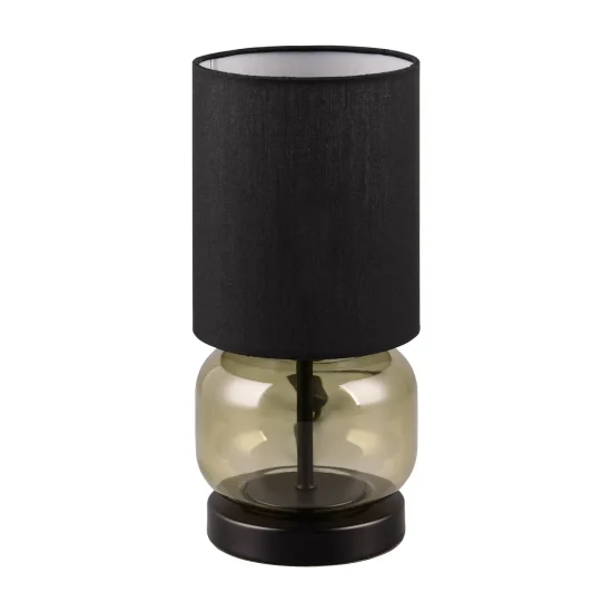 LAMPE DE TABLE BASE EN VERRE VERT E27 ELISEO 2