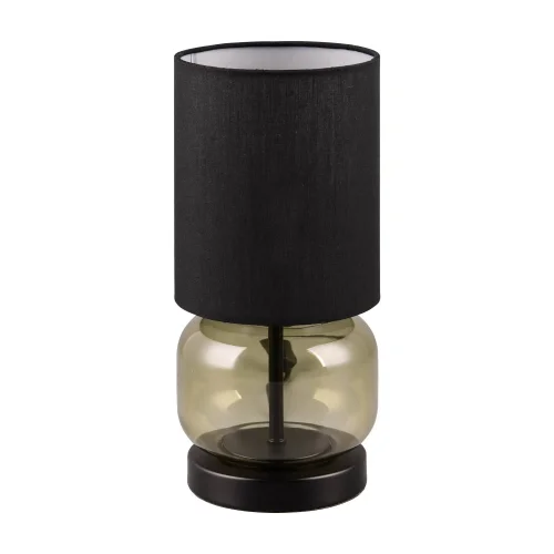 LAMPE DE TABLE BASE EN VERRE VERT E27 ELISEO LAMPE DE TABLE BASE EN VERRE VERT E27 ELISEO