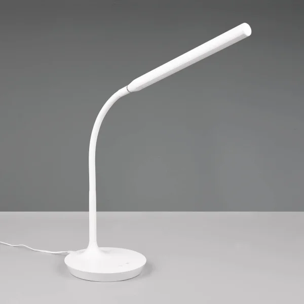 LAMPE DE TABLE TACTILE LED 5W RÉGLABLE BLANC TANNER