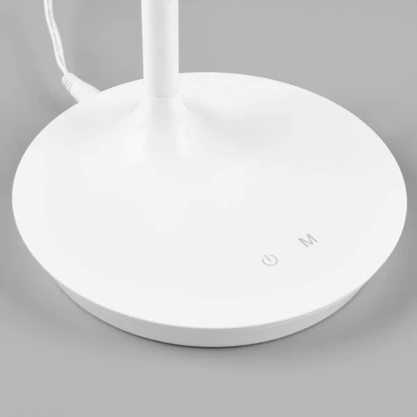 LAMPE DE TABLE TACTILE LED 5W RÉGLABLE BLANC TANNER