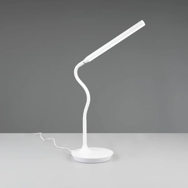 LAMPE DE TABLE TACTILE LED 5W RÉGLABLE BLANC TANNER