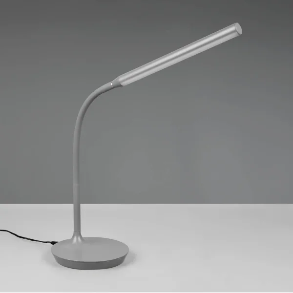LAMPE DE TABLE TACTILE LED 5W RÉGLABLE GRIS TANNER LAMPE DE TABLE TACTILE LED 5W RÉGLABLE GRIS TANNER
