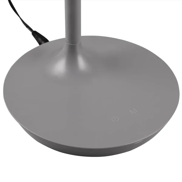 LAMPE DE TABLE TACTILE LED 5W RÉGLABLE GRIS TANNER LAMPE DE TABLE TACTILE LED 5W RÉGLABLE GRIS TANNER