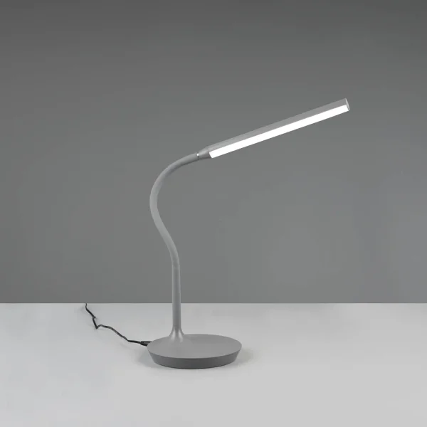 LAMPE DE TABLE TACTILE LED 5W RÉGLABLE GRIS TANNER LAMPE DE TABLE TACTILE LED 5W RÉGLABLE GRIS TANNER