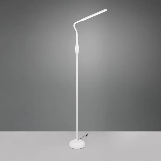 LAMPADAIRE LED TACTILE 5W RÉGLABLE BLANC TANNER 2