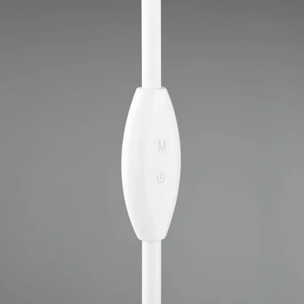 LAMPADAIRE LED TACTILE 5W RÉGLABLE BLANC TANNER